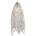 طبقات مزدوجة كريستال قلادة الأنوار E14 قاعدة مصباح لفستان الزفاف للتسوق