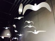 الراتنج الحليب الأبيض الحديثة ضوء مصباح، الطيور الشكل بقيادة أضواء تعليق