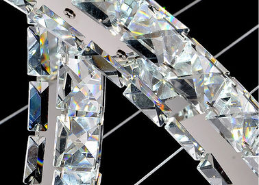 الكروم / مسح سفرة K9 كريستال فاخر الثريا مع 18W LED ضوء