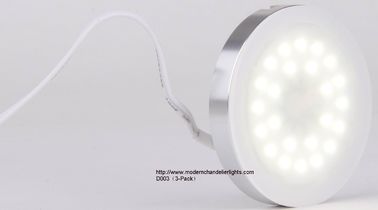 1.6W بلاستيك الرئيسية LED الإضاءة مجلس الوزراء تحت أضواء أسفل