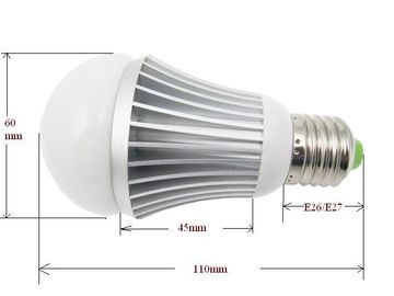 السلطة العليا 5W E27 LED غلوب لمبات الضوء AC85 - 265V / DC12V / DC24V بقيادة مصابيح لمبة
