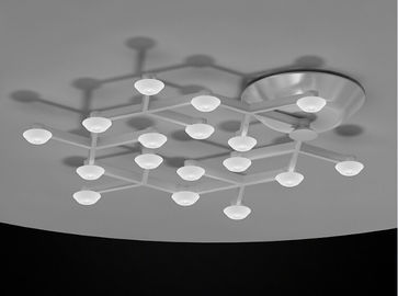 17 أضواء LED نت دائرة أضواء معلق سقف دافئ الصمام الأبيض