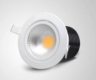 10Watt LED دوونلايتس لغرفة الاجتماعات را 80 IP45 دافئ عكس الضوء قابل للتعديل الأبيض