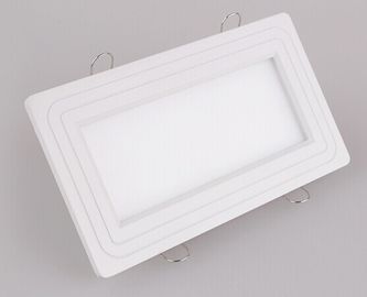 12W 1080LM مصلحة الارصاد الجوية سكوير LED راحة دوونلايتس 6000K CE / بنفايات وافق