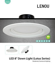UL المدرج IP50 240V الصمام راحة دوونلايتس لإضاءة غرفة المعيشة / المطبخ